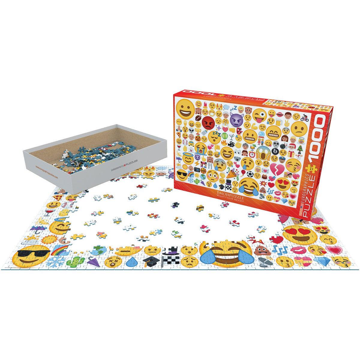 Emojipuzzle What's your Mood? 1000 Piece Jigsaw Puzzle Eurographics