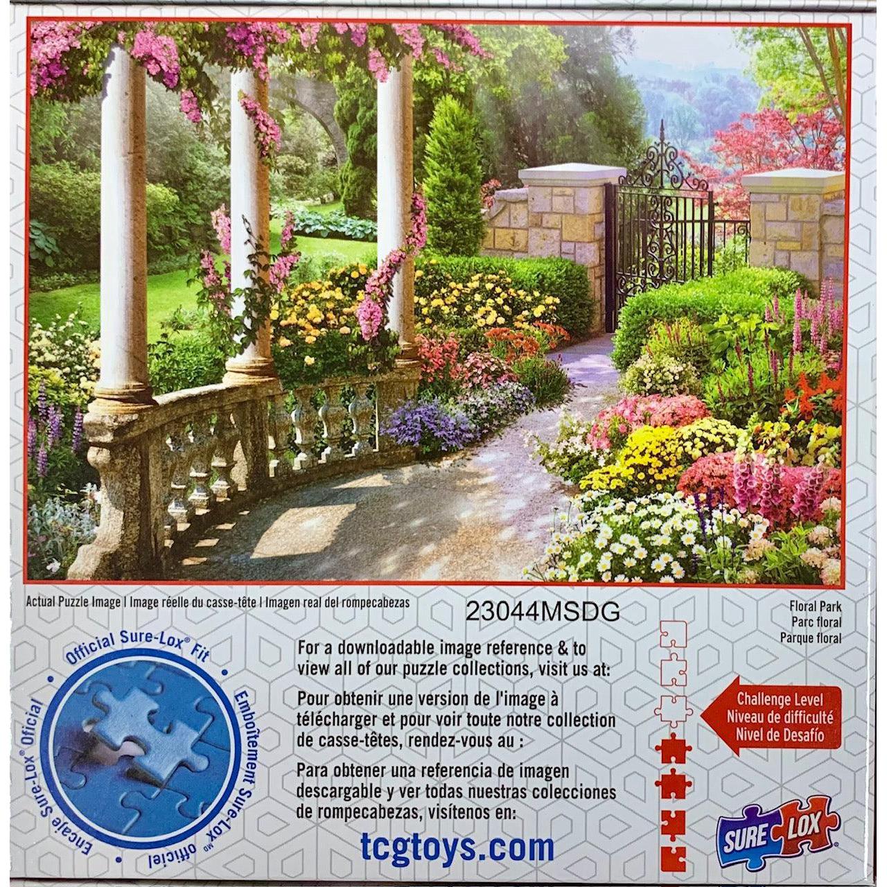 Floral Park Garden Getaways 500 Piece Jigsaw Puzzle Sure Lox Puzzle Merchant