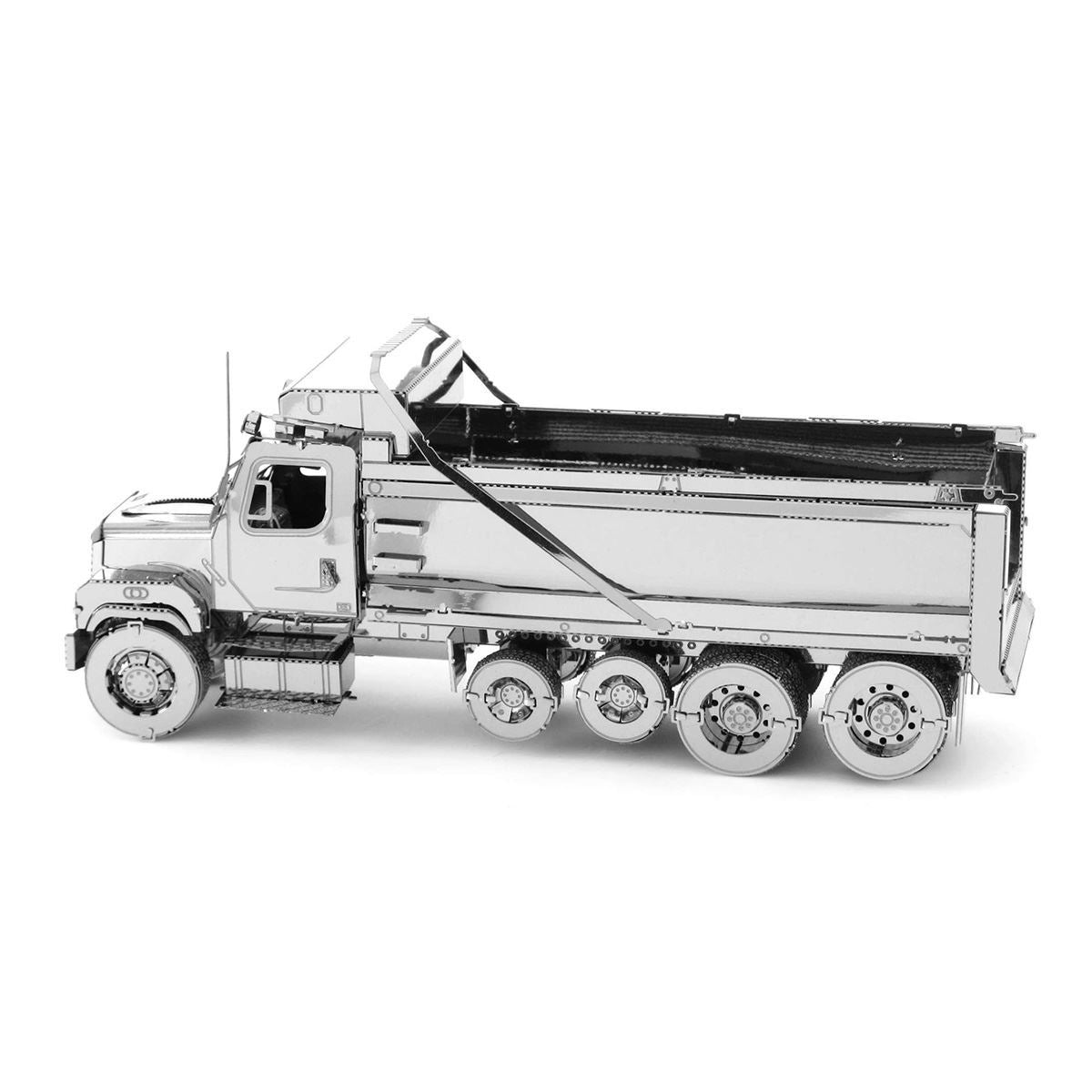 Freightliner 114SD Dump Truck 3D Steel Model Kit Metal Earth