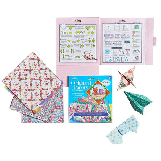 Fun Patterns Origami Papers Kit eeBoo Puzzle Merchant
