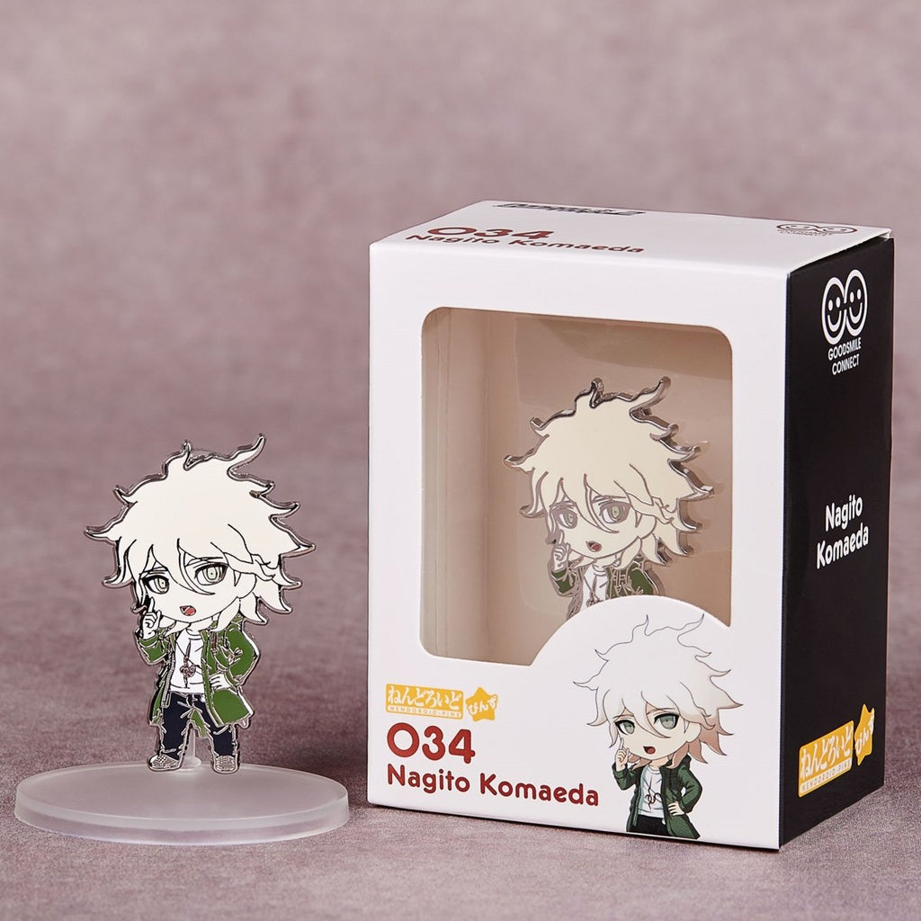 Danganronpa Nendoroid Pin Nagito Komaeda - Official Good Smile Connect Collectible Super Anime Store