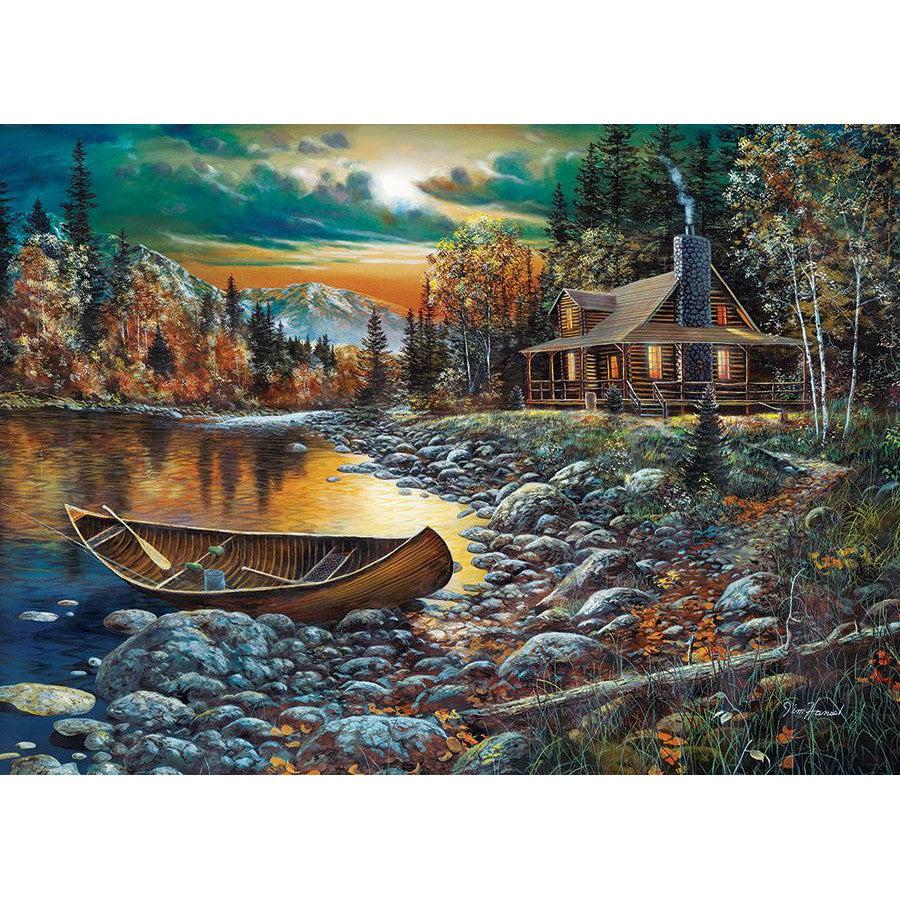 High Country Retreat 1000 Piece Jigsaw Puzzle Cobble Hill