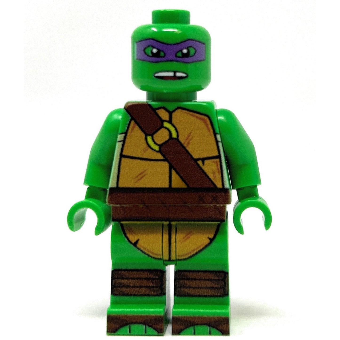 Donny Purple Fighter Turtle - Custom Minifig made using LEGO parts B3 Customs
