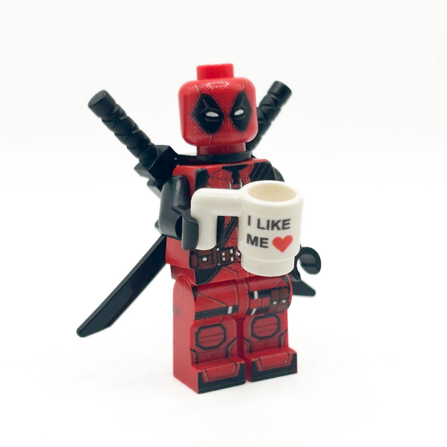 I Like ME Heart Mug (from Deadpool 3) for Minifigs - B3 Customs B3 Customs