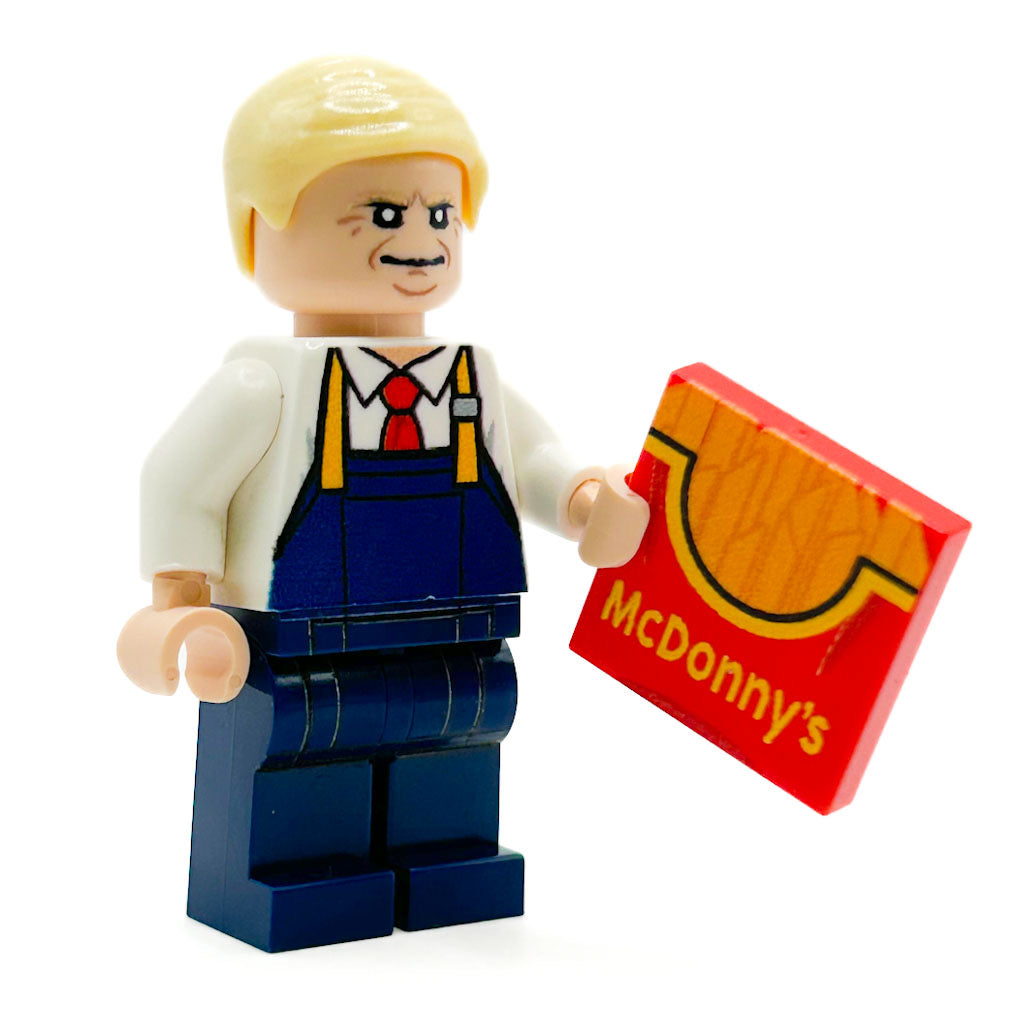 Fast Food President Trump Minifig - B3 Customs B3 Customs