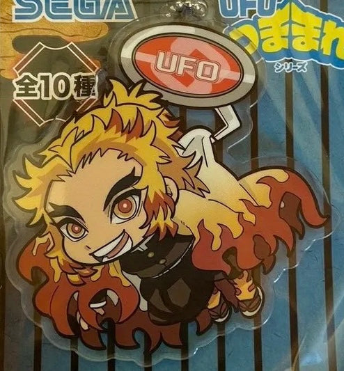DEMON SLAYER UFO KYOJURO RENGOKU VOLUME 3 ACRYLIC KEYCHAIN Anime Pop