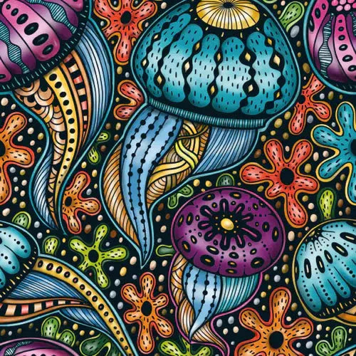 Jellyfish 72 Piece Pocket Jigsaw Puzzle Curiosi