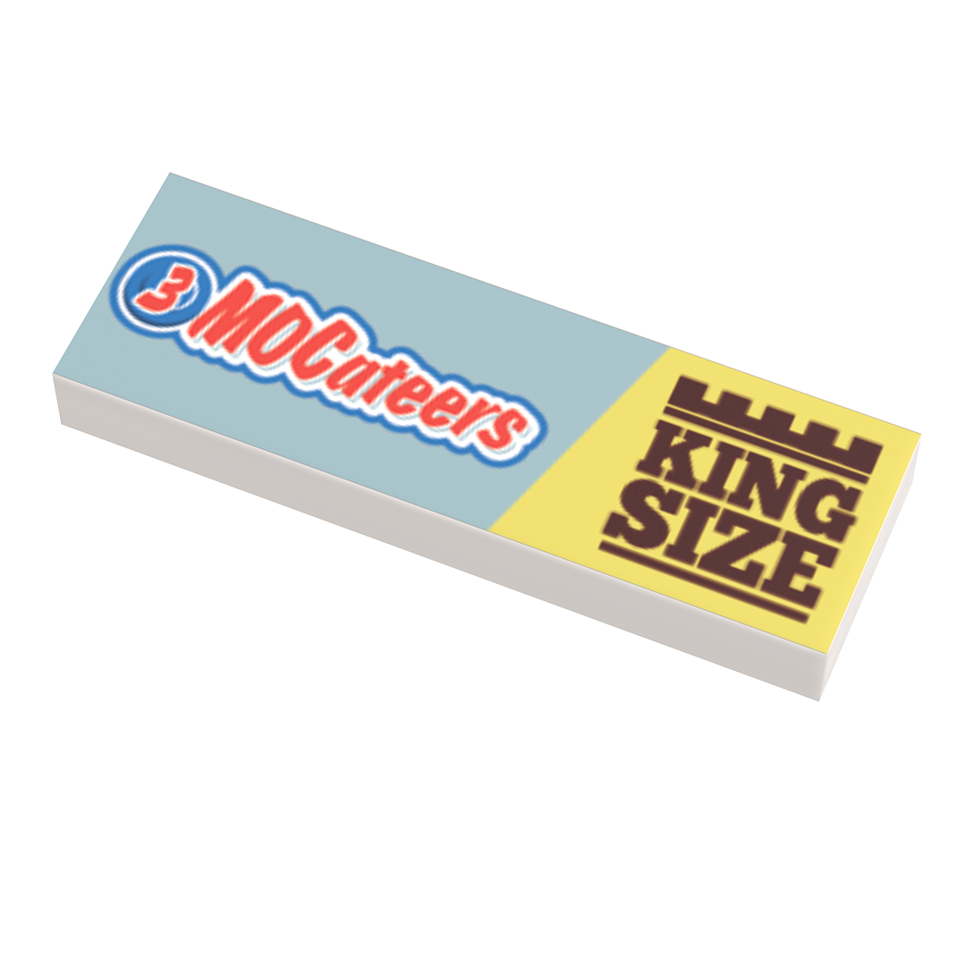 3 MOCateers Candy (King Size) - B3 Customs® Printed 1x3 Tile B3 Customs