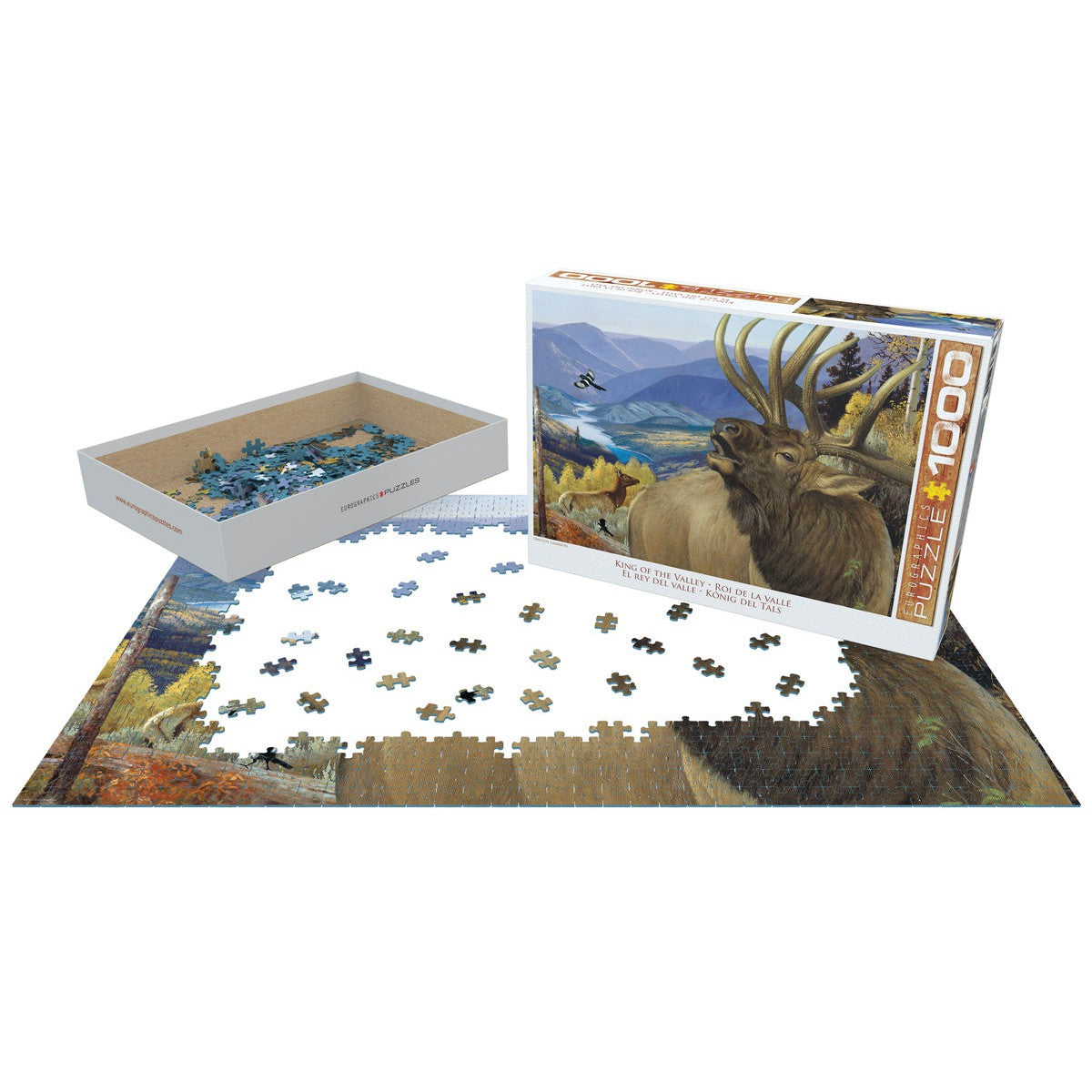 King of the Valley 1000 Piece Jigsaw Puzzle Eurographics