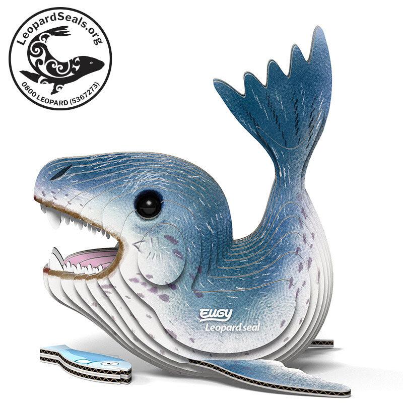 Leopard Seal 3D Cardboard Model Kit Eugy