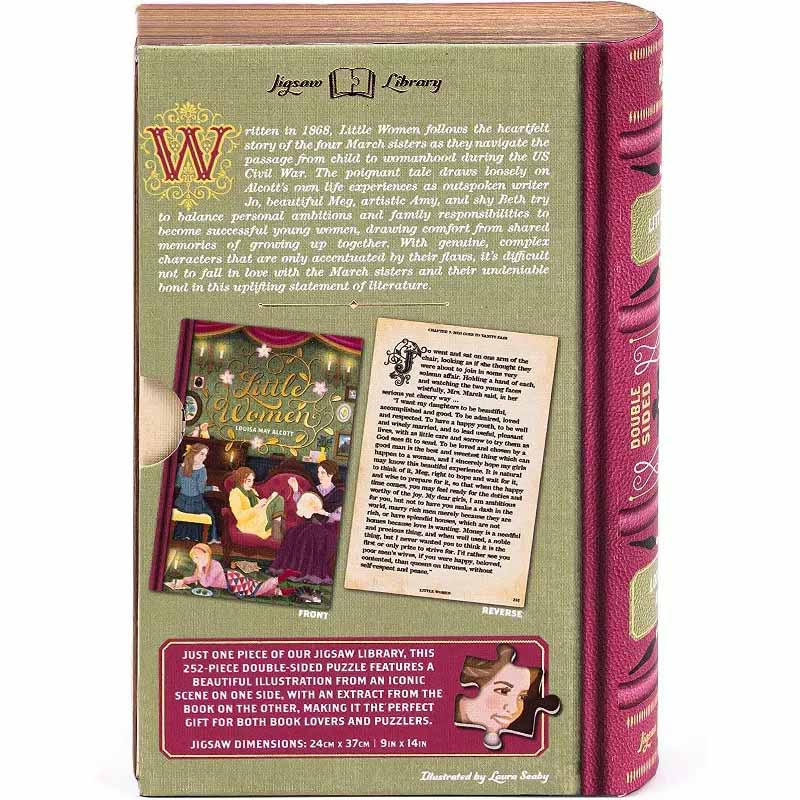 Little Women Double-Sided 252 Piece Jigsaw Puzzle Professor Puzzle