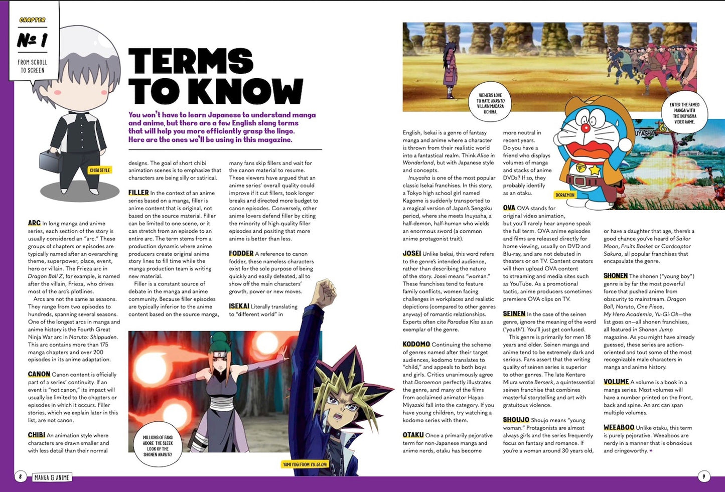 Manga & Anime - The Ultimate Guide Special Collector's Issue: All The Comic Books TV Shows Movies Video Games & More! Magazine Shop US