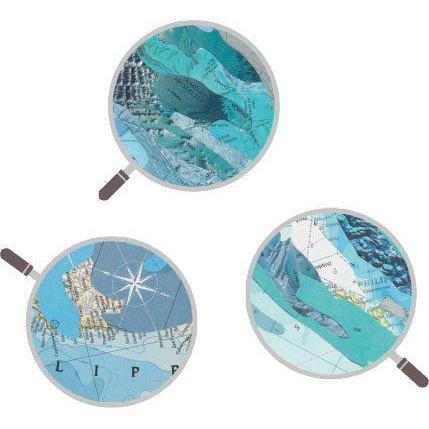 Map Wave Map Art 2000 Piece Jigsaw Puzzle Heye