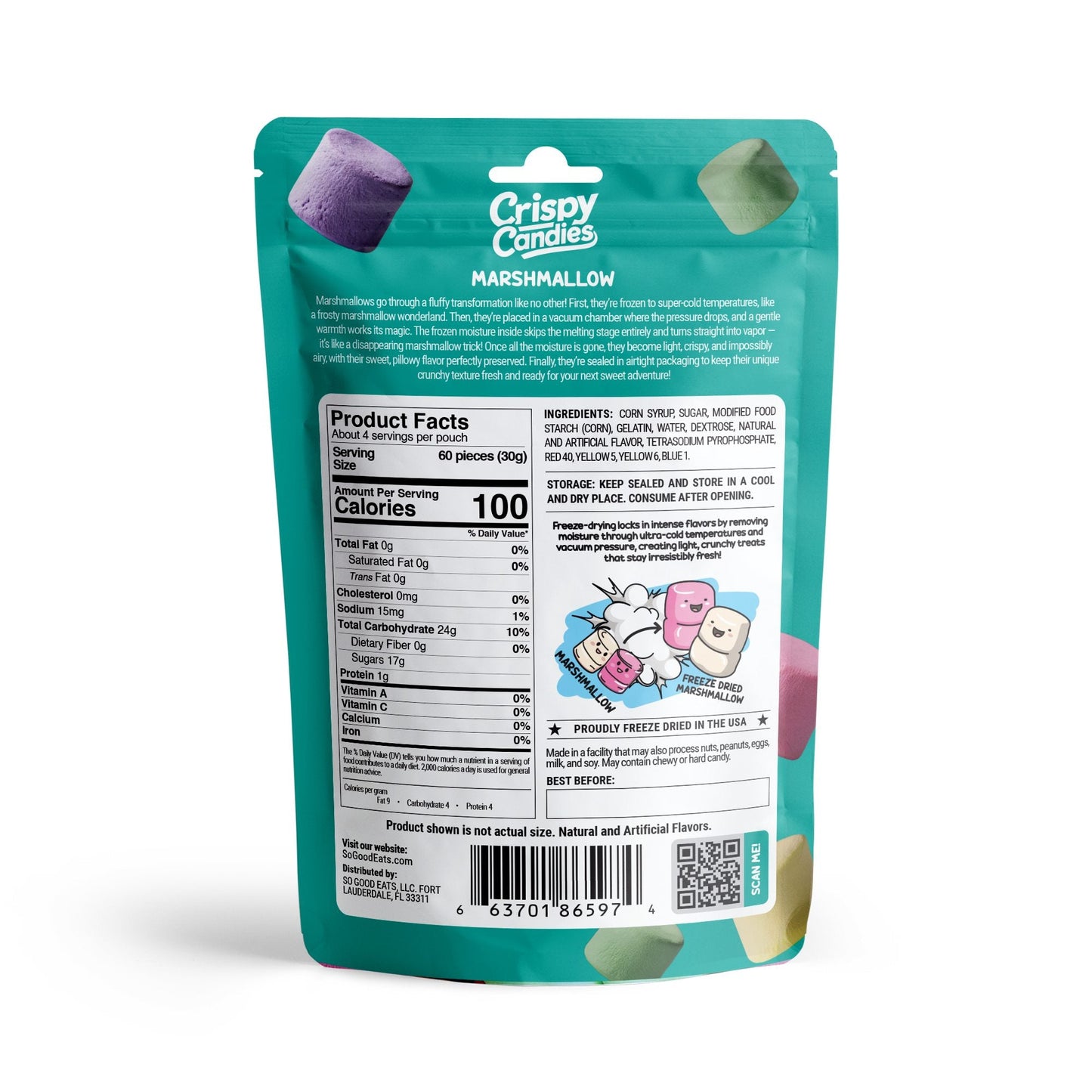 Crispy Candies - Marshmellow Freeze Dried Candy 114g Super Anime Store