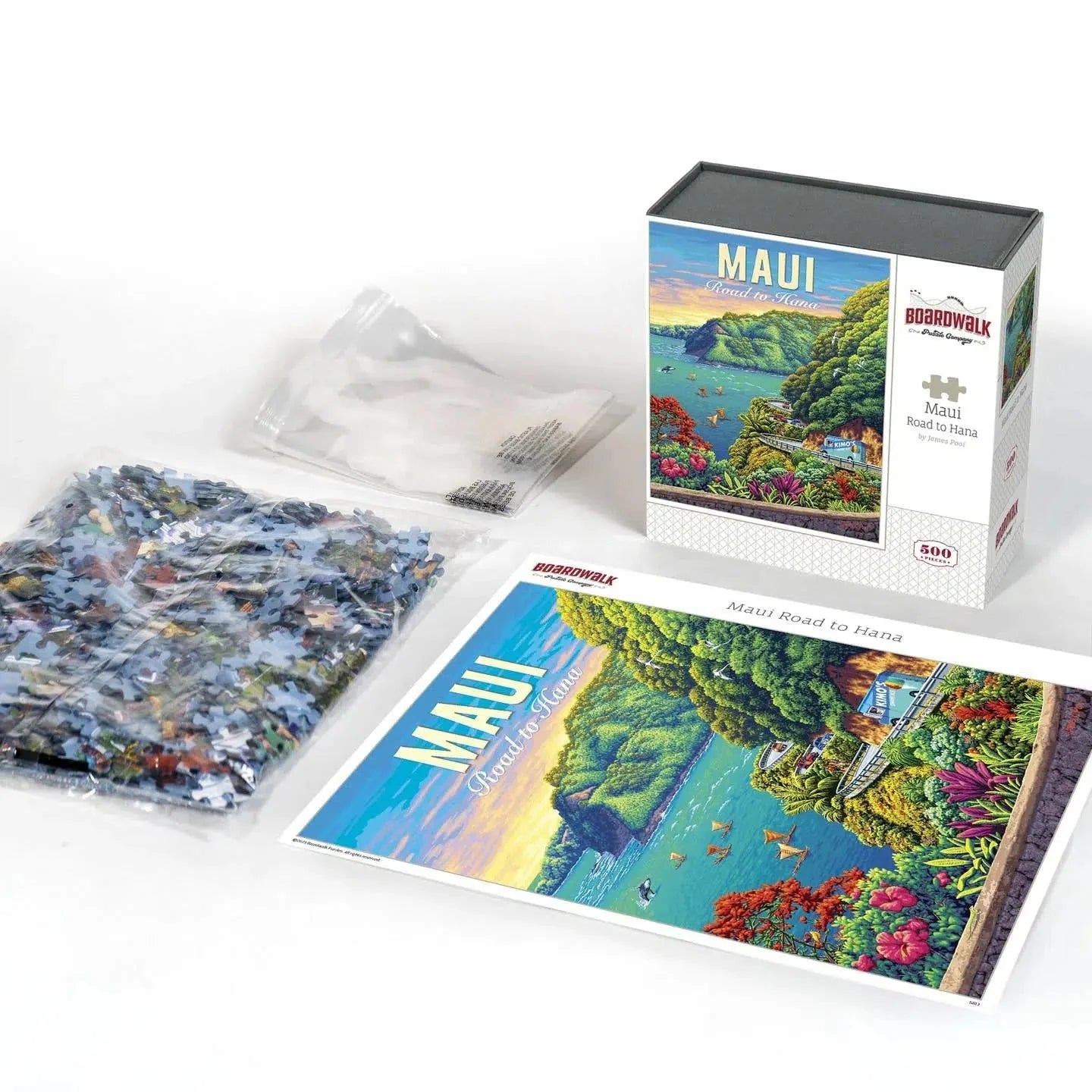 Maui Road to Hana 500 Piece Jigsaw Puzzle Boardwalk