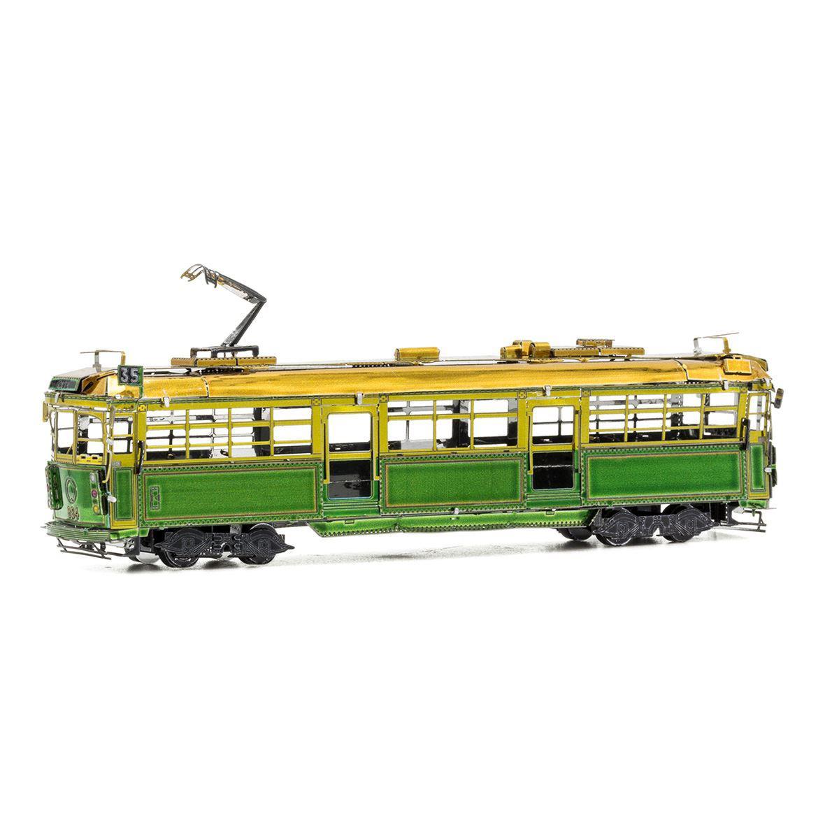 Melbourne W-Class Tram 3D Steel Model Kit Metal Earth