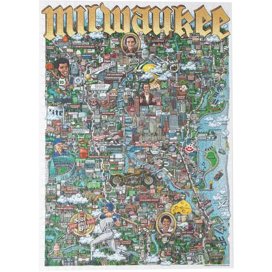 Milwaukee 1000 Piece Jigsaw Puzzle Birdie
