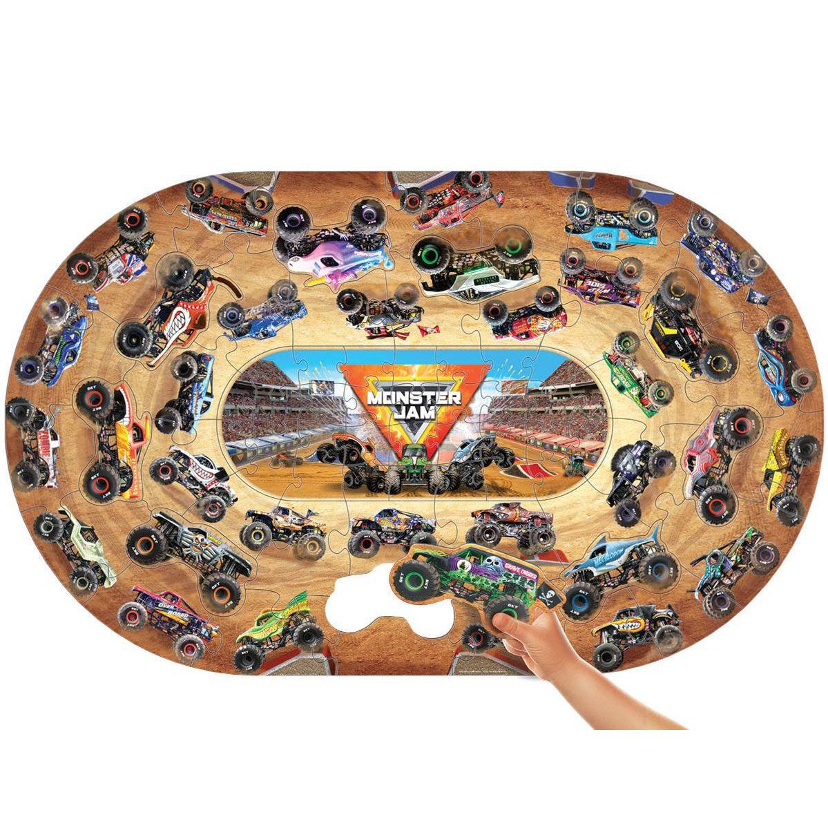 Monster Jam 74 Piece Giant Floor Jigsaw Puzzles Eurographics