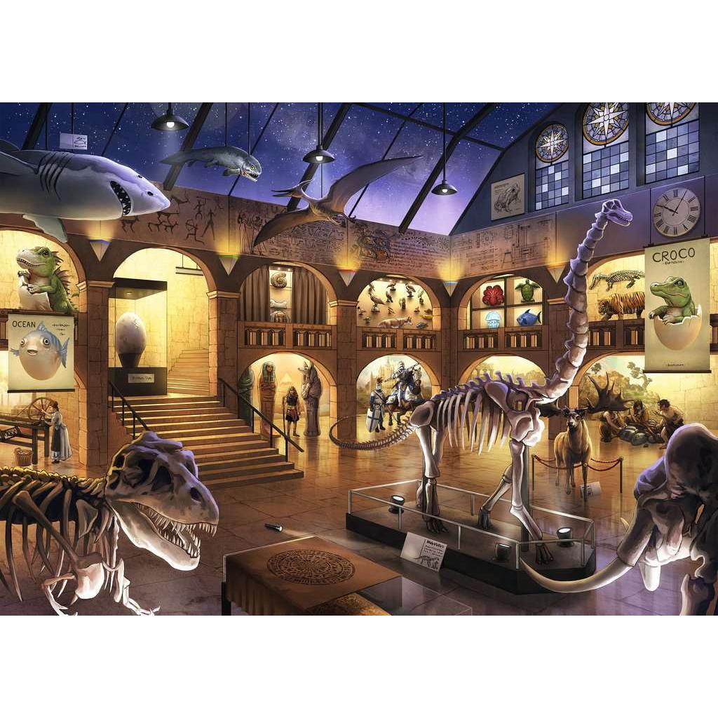 Museum Mysteries 368 Piece Escape Game Jigsaw Puzzle Ravensburger