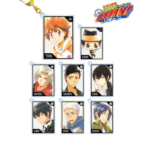 Katekyo Hitman Reborn! Trading Ani-Art aqua label Two Sides Acryl Key Chain Ver. A Blind Box (1 Blind Box) Super Anime Store