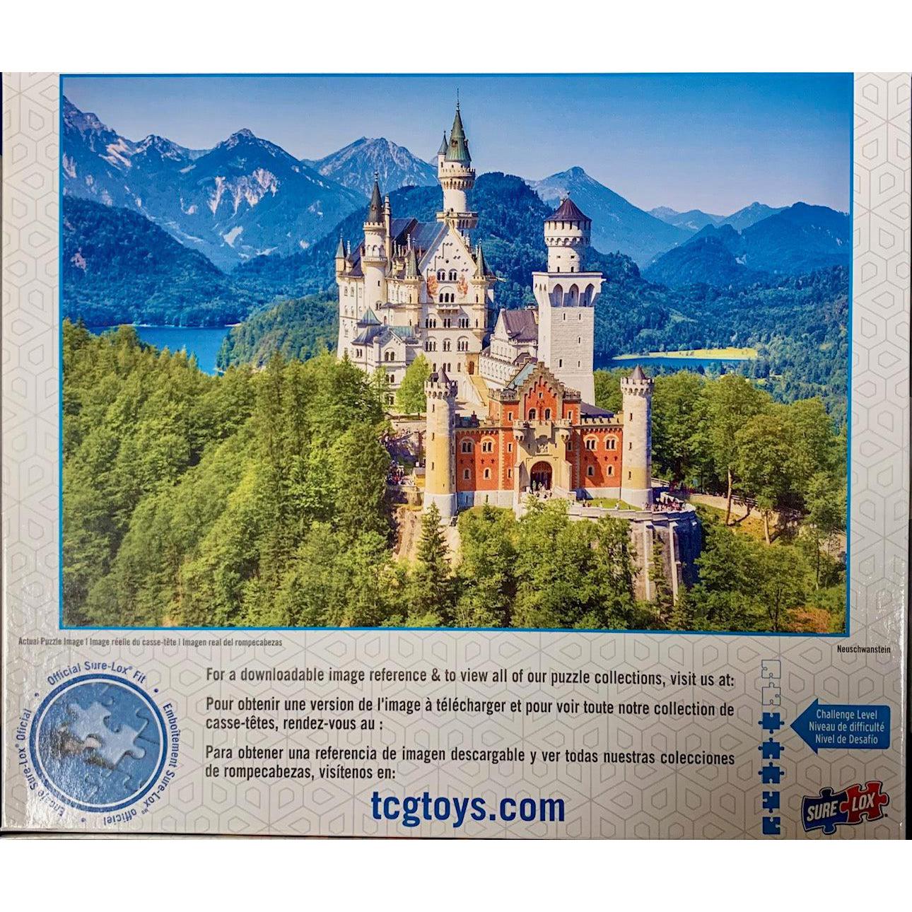 Neuschwanstein Castle Art Gallery 1000 Piece Jigsaw Puzzle Sure Lox