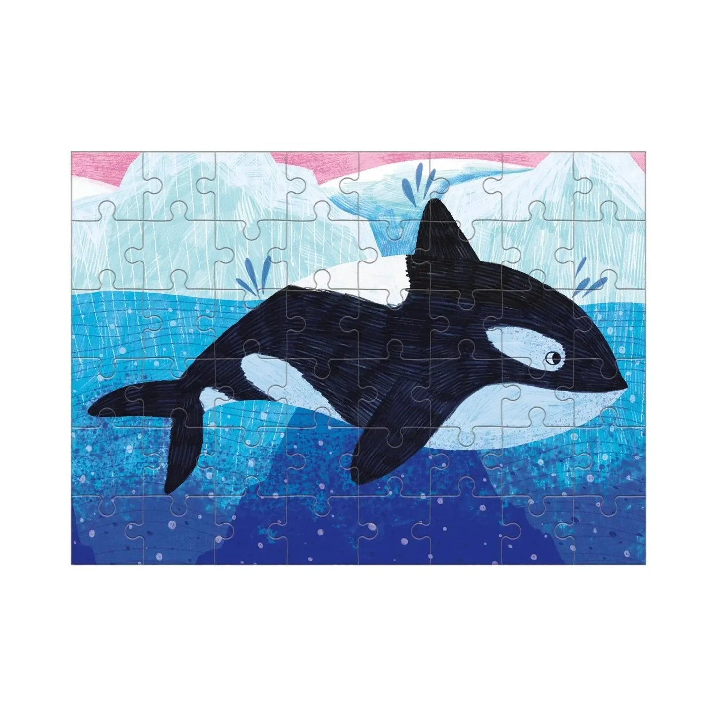 Orca 48 Piece Mini Jigsaw Puzzle Mudpuppy
