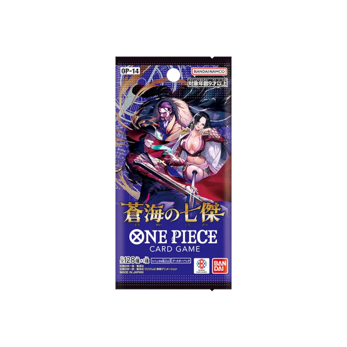 One Piece TCG OP-14 Seven Heroes of the Blue Sea Japanese Booster Pack - Bandai Super Anime Store