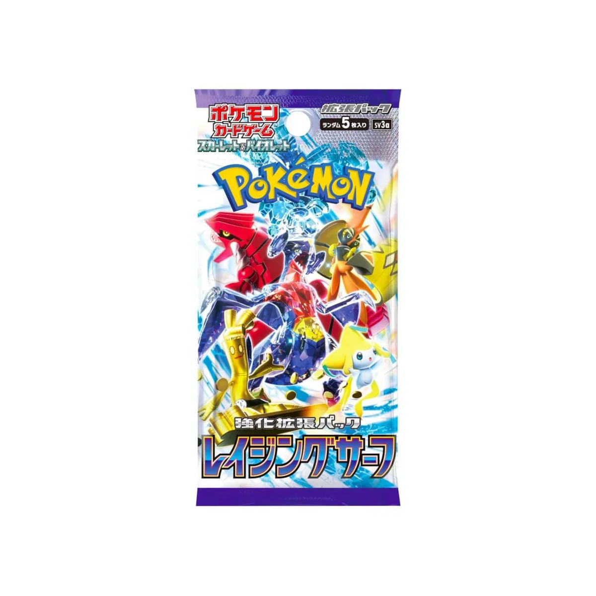 Pokémon TCG Japanese Scarlet & Violet Raging Surf (sv3a) – 1 Booster Pack Super Anime Store