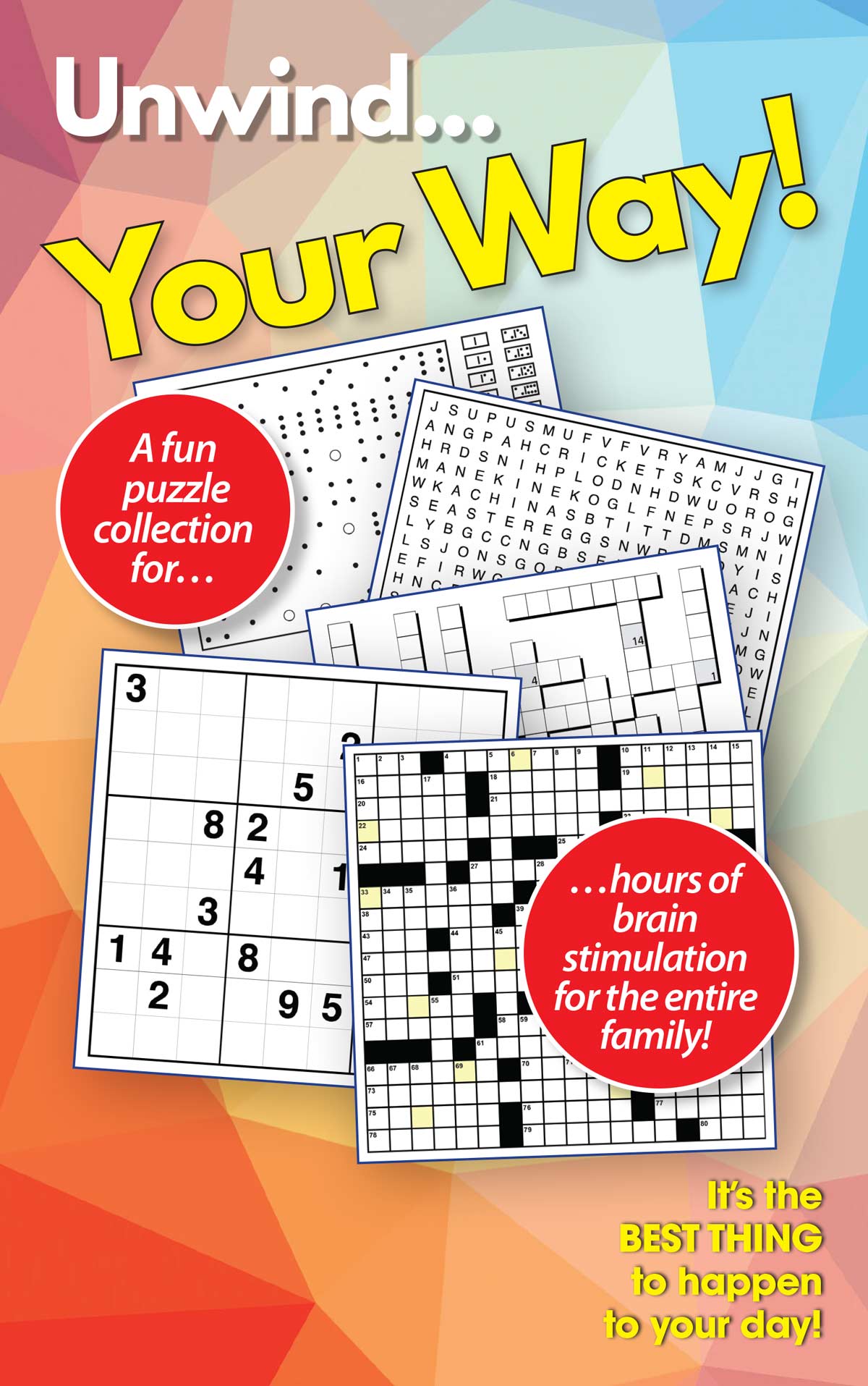 Take a Break - Variety Puzzles (Large Print): 100+ Fun Filled Activity Pages, Wordsearch, Crossword, DigiCrosses, Codebreakers, Sudoku, Dominoes, CrissCross, Family Fun, Relax, Unwind, Unplug & Solve! Magazine Shop US