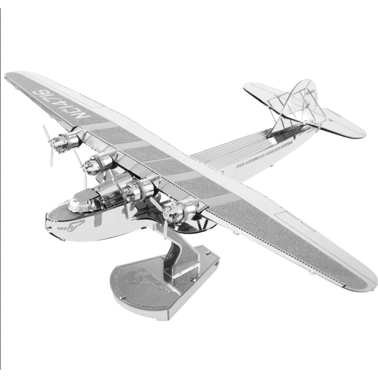Pan Am China Clipper 3D Steel Model Kit Metal Earth