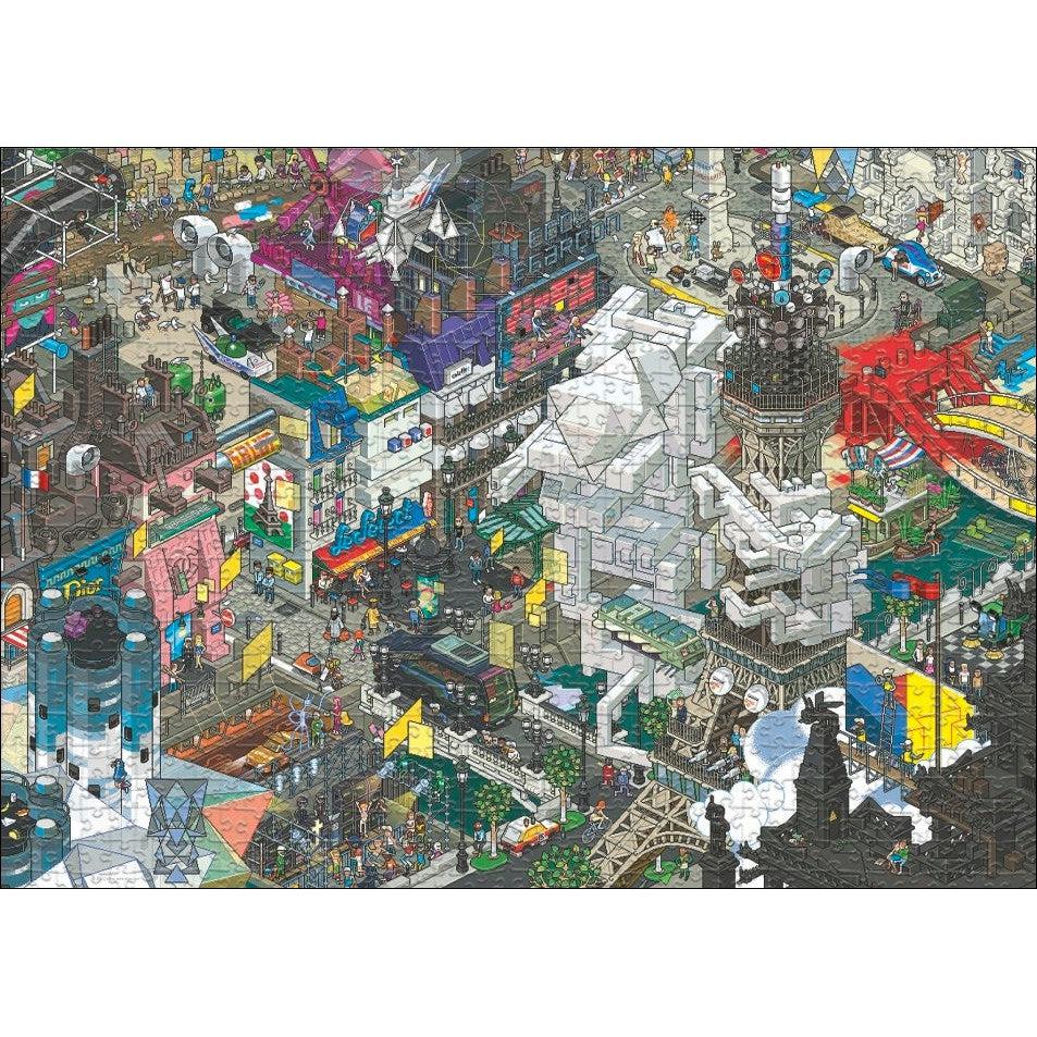 Paris Quest Pixorama 1000 Piece Jigsaw Puzzle Heye