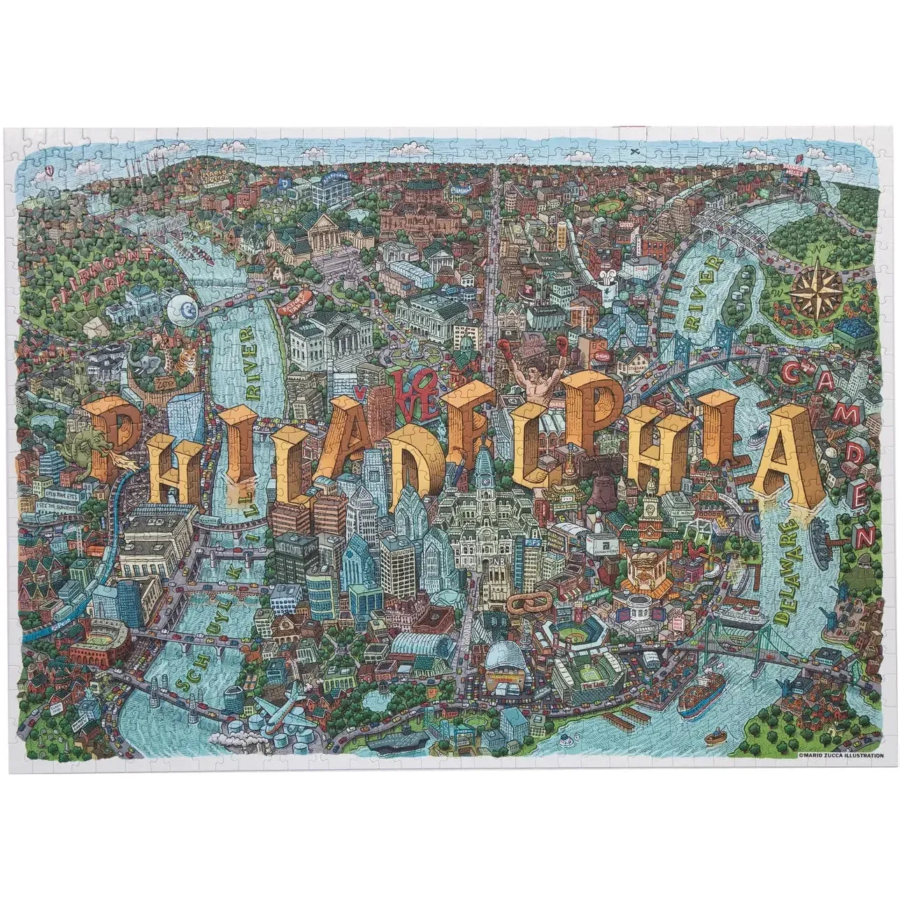 Philadelphia 1000 Piece Jigsaw Puzzle Birdie