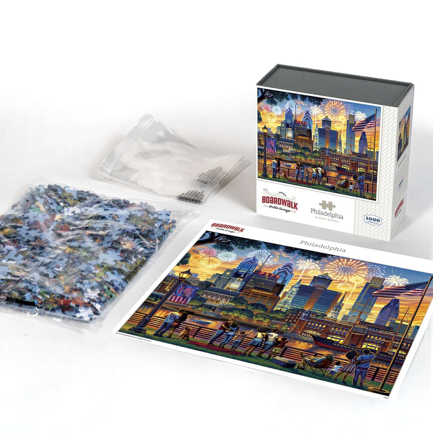 Philadelphia 1000 Piece Jigsaw Puzzle Boardwalk