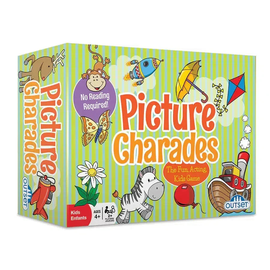 Picture Charades Card Game Outset Puzzle Merchant