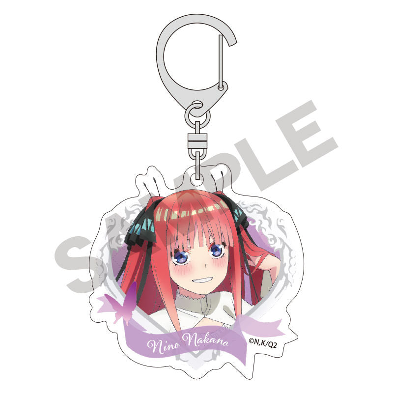 QUINTESSENTIAL QUINTUPLETS HEART FRAME NINO ACRYLIC KEYCHAIN Anime Pop
