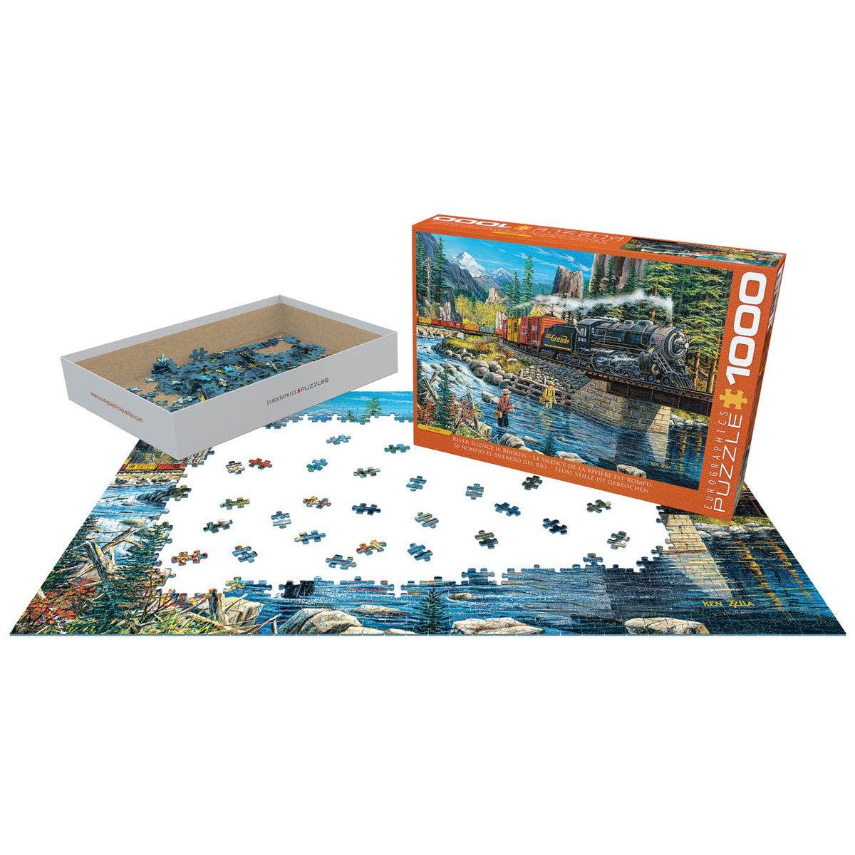 River Silence is Broken 1000 Piece Jigsaw Puzzle Eurographics