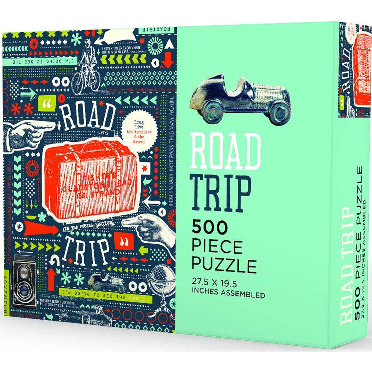 Road Trip 500 Piece Jigsaw Puzzle Gibbs Smith Puzzle Merchant