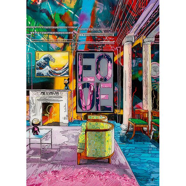 Room with Wave 1000 Piece Jigsaw Puzzle Heye