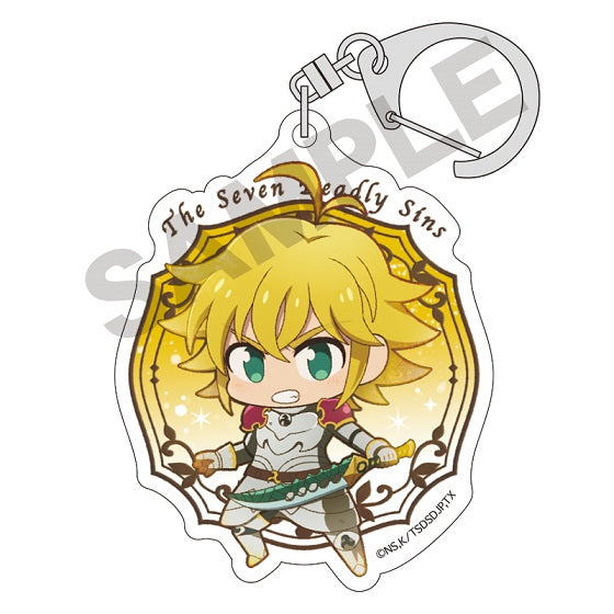 SEVEN DEADLY SINS MELIODAS ACRYLIC KEYCHAIN Anime Pop