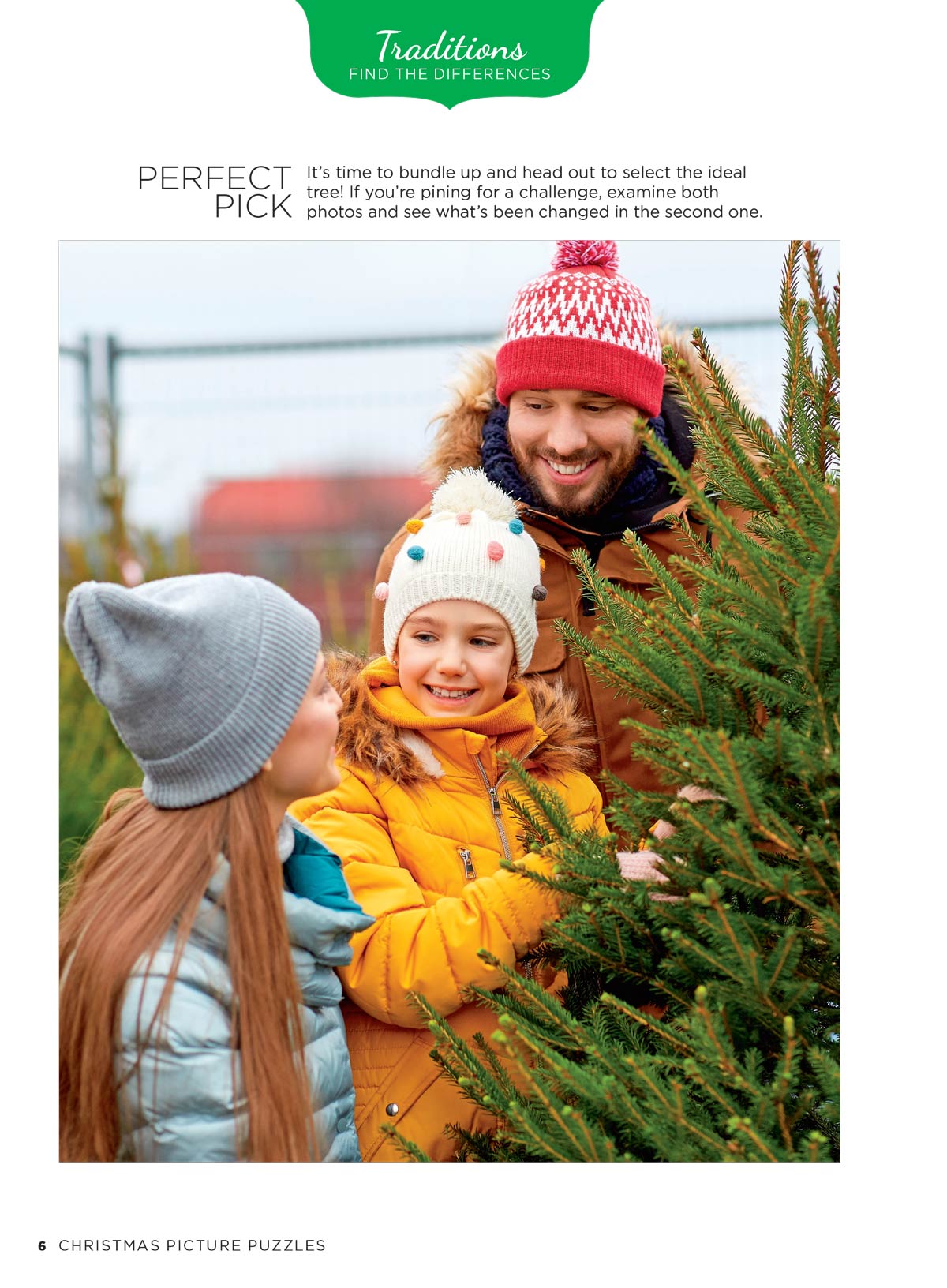 Christmas Picture Puzzle - Spot 286 Differences, 5 Fun Categories, Holiday Traditions, Festive Trees, Winter Wonderlands, Sweet Treats, Favorite Characters, All Skill Levels, Relax, Unwind & Solve! Magazine Shop US
