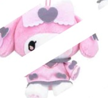 SANRIO CHARACTERS - HELLO KITTY/KUROMI/MY MELODY MINI PLUSH My Melody Anime Pop