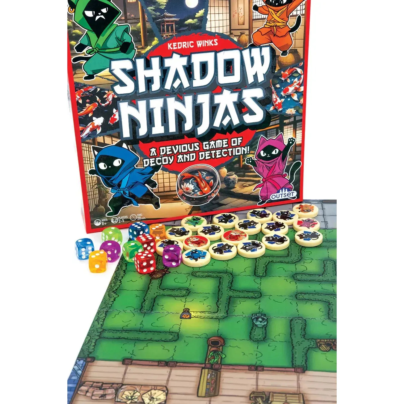Shadow Ninjas - A Devious Game of Decoy & Deception - Outset