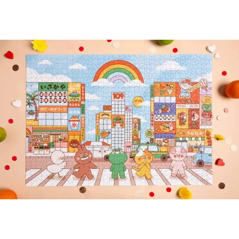 Shibuya District 1000 Piece Premium Jigsaw Puzzle Heol