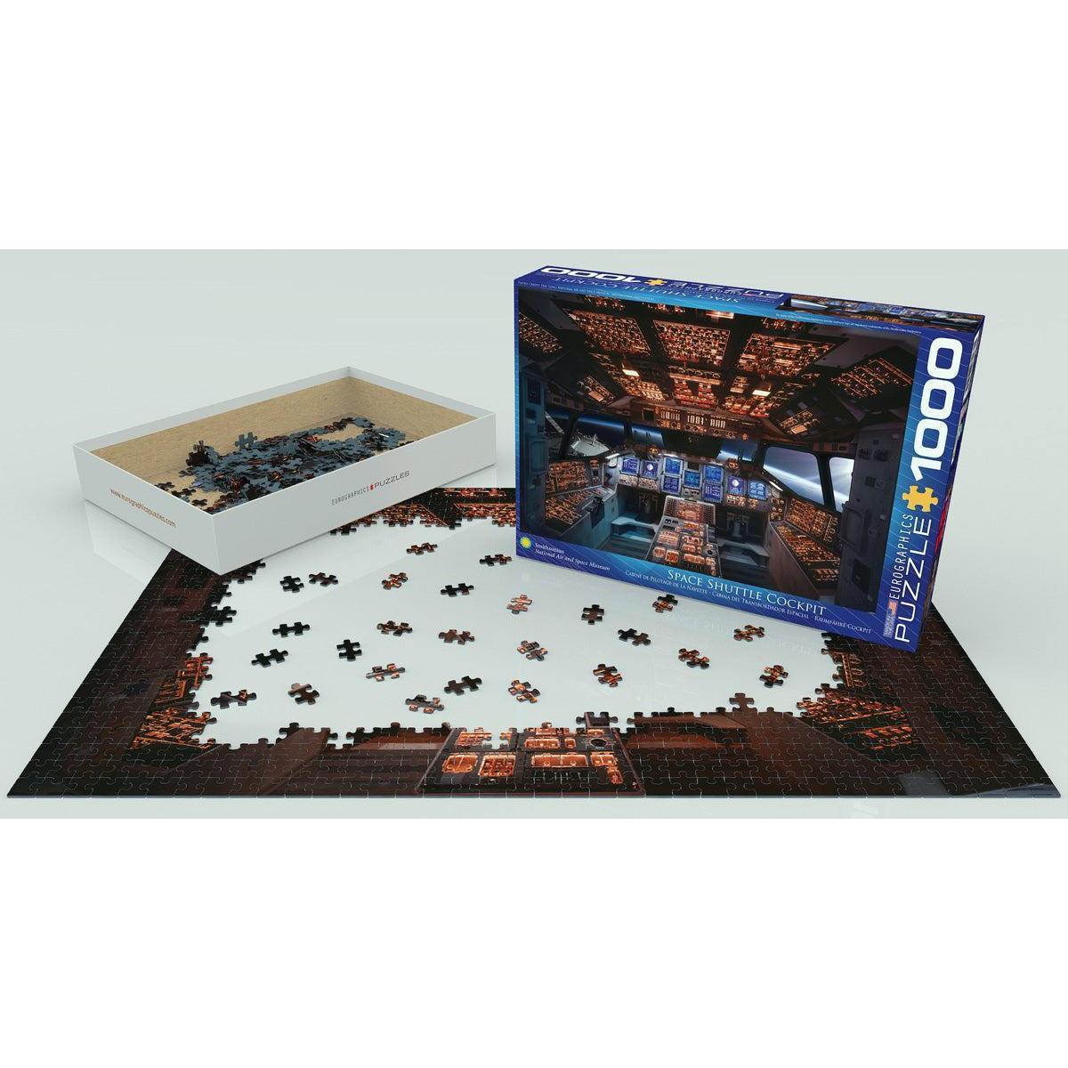 Space Shuttle Cockpit 1000 Piece Jigsaw Puzzle Eurographics
