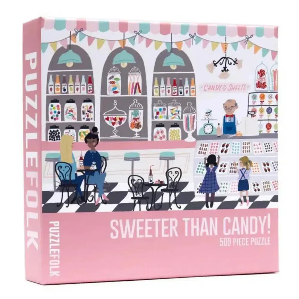 Sweeter Than Candy! 500 Piece Jigsaw Puzzle PuzzleFolk