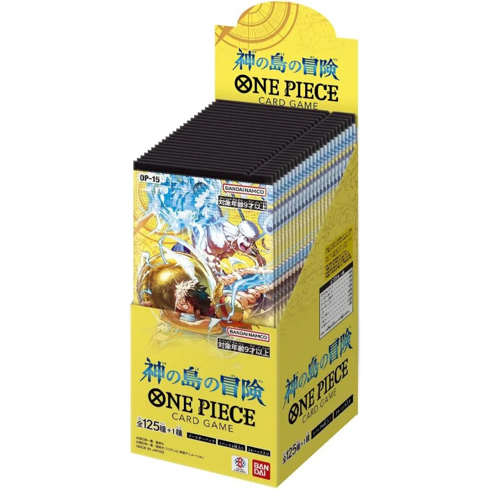 (Japanese) One Piece TCG: Adventure on KAMI’s Island OP-15 Booster Box Spoils and Loot