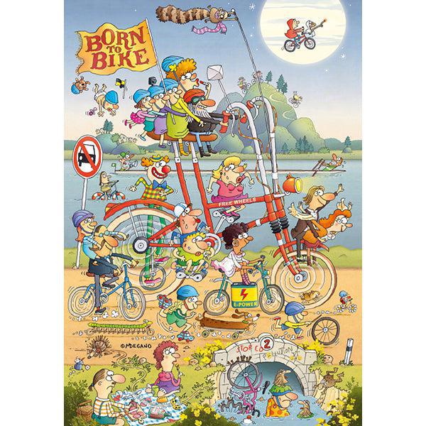 Take a Trip with Marino Degano 500 Piece Jigsaw Puzzle Heye