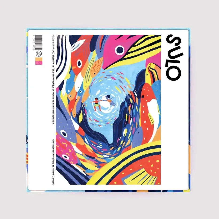 The Aquatic Ballet By Roxane Campoy 1000 Piece LE Jigsaw Puzzle Sulo