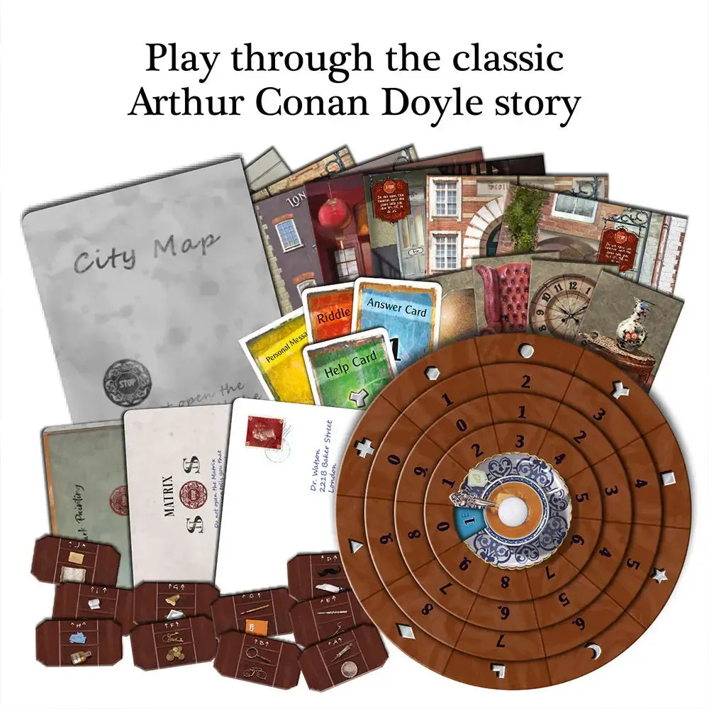 The Disappearance of Sherlock Holmes - Exit the Escape Room Game - Kosmos