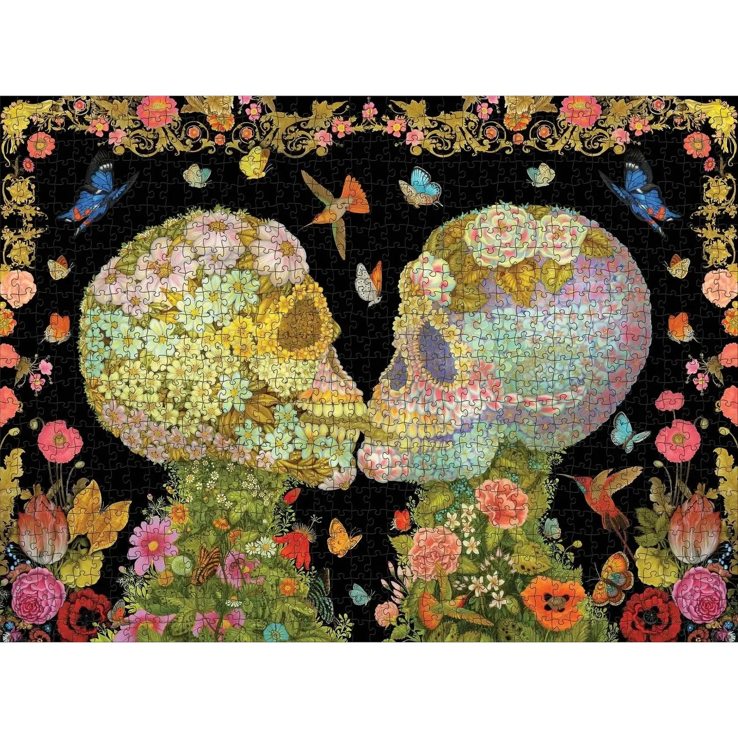The Ecstatic Kiss of Spring 1000 Piece Jigsaw Puzzle Pomegranate